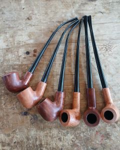 H.I.S. pipes Basket Churchwarden 11" Smooth